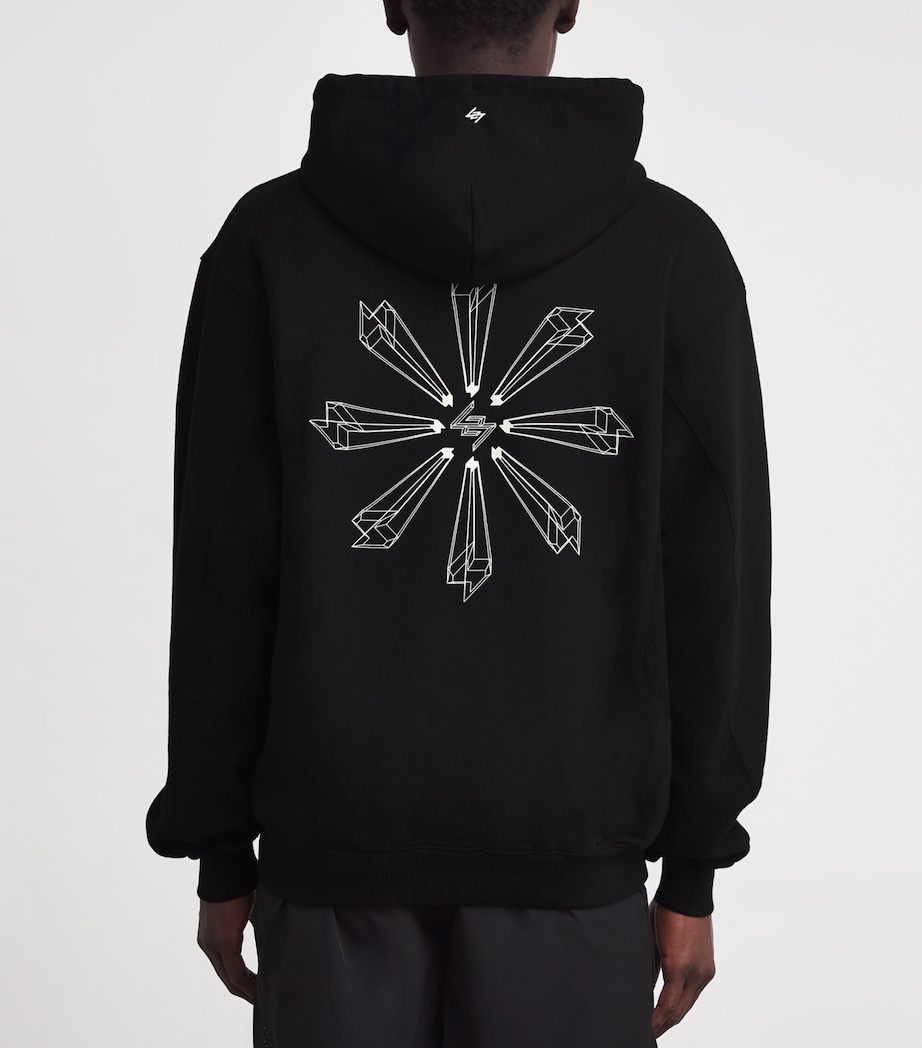 Oversized Uprising Hoodie BLACK Image 4