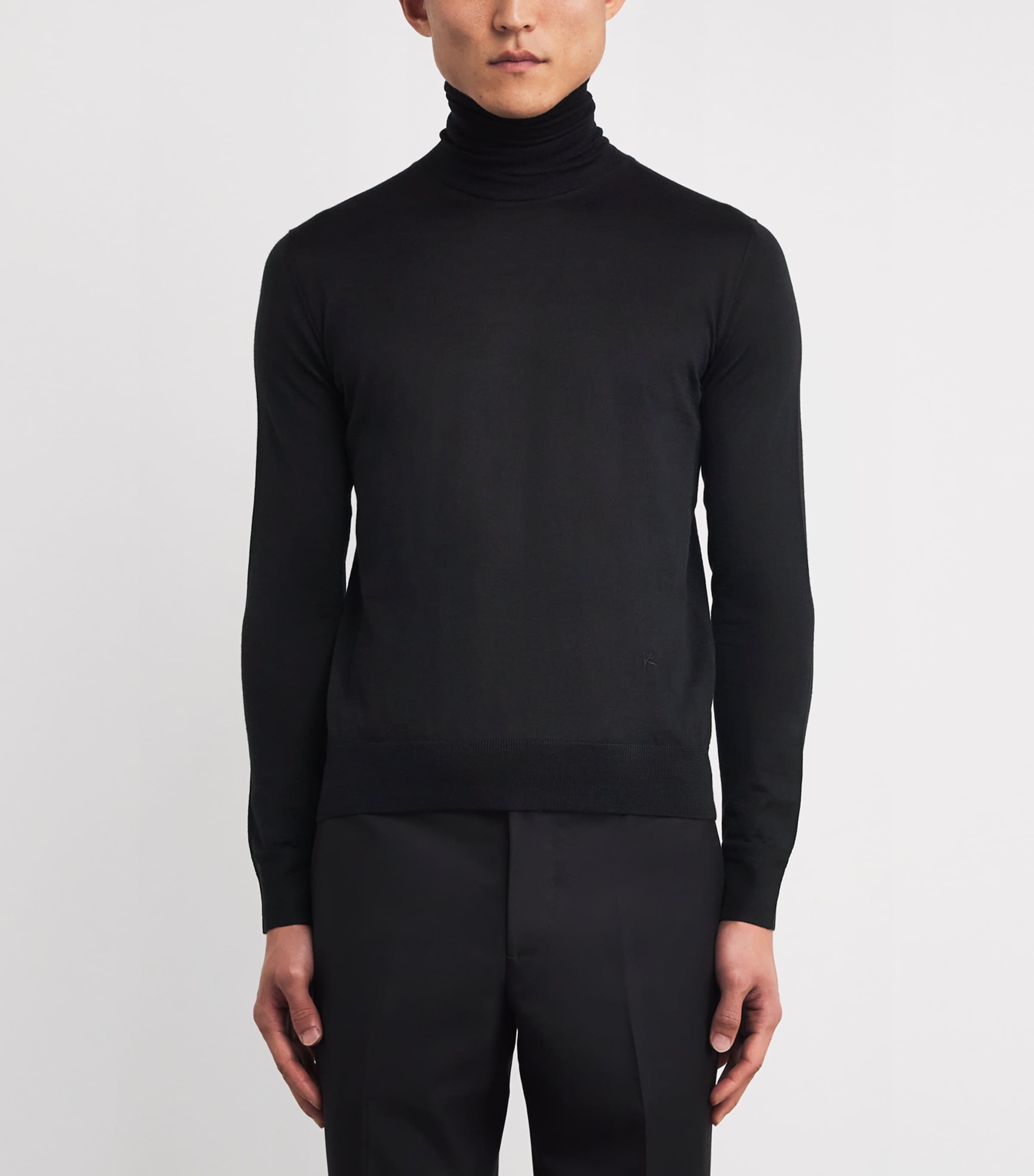 Wool-Silk-Cashmere Rollneck Sweater 990 Image 3