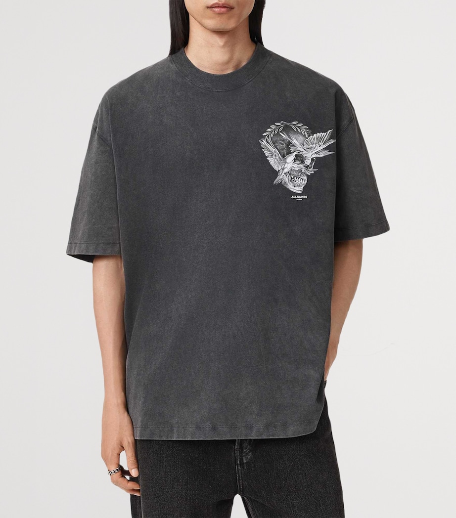 Organic Cotton Mysteries T-Shirt WASHED BLACK Image 5