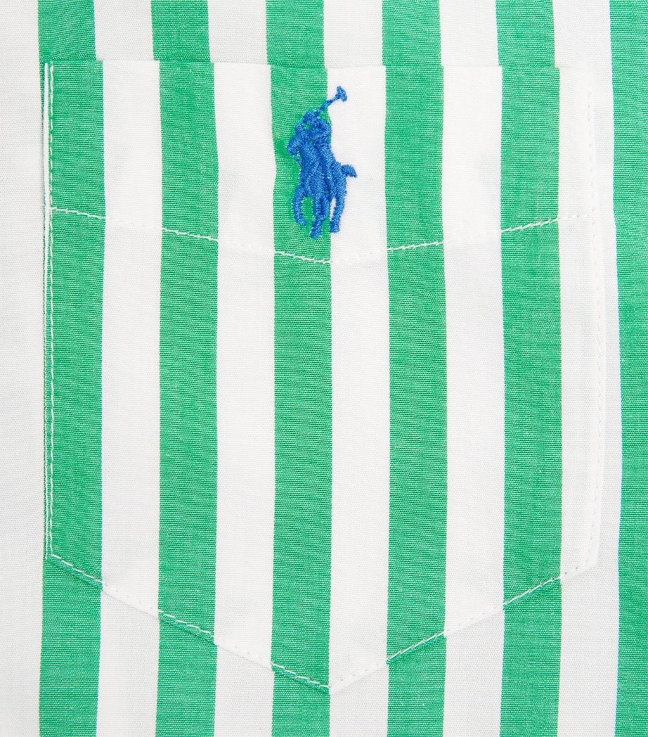 Cotton Stripe Shirt (7-16 Years) MULTI Image 4