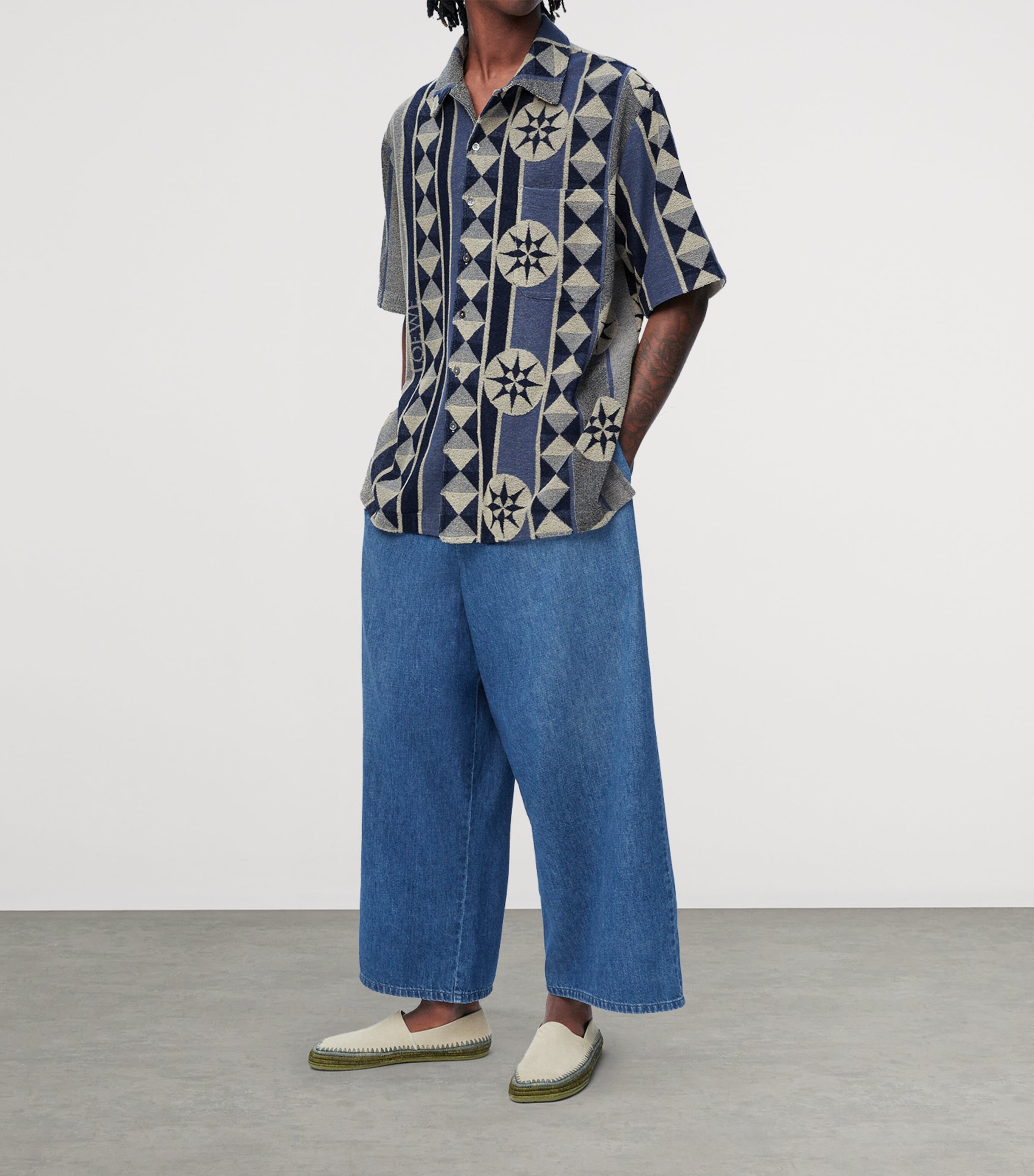 LOEWE x Paula's Ibiza Short Sleeve Shirt | Harrods US