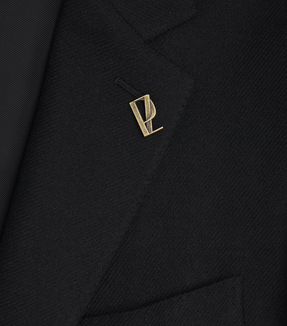 Cashmere Vicenza Blazer 20 BLACK Image 5