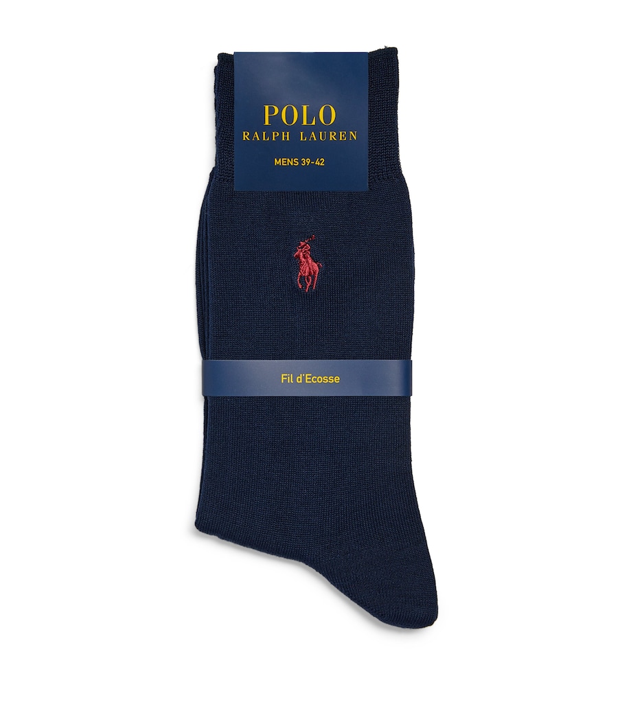 Polo Pony Socks NAVY Image 1