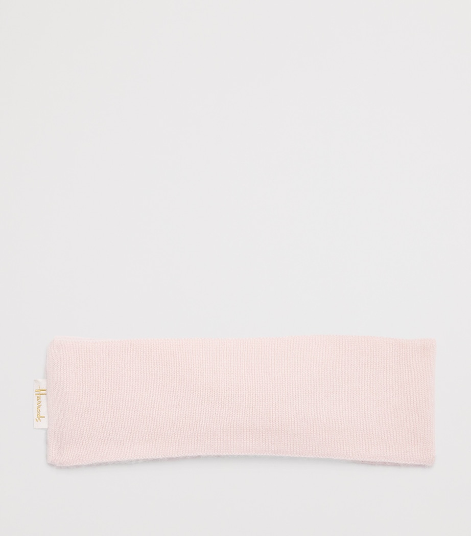 Cashmere Headband PINK Image 2