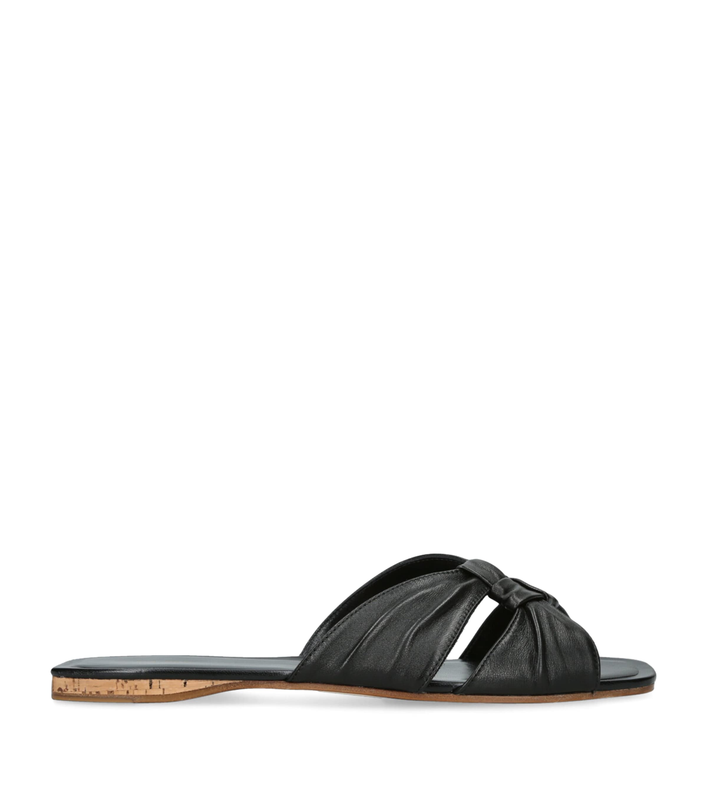 Shop The Row Soft Knot Leather Sandals