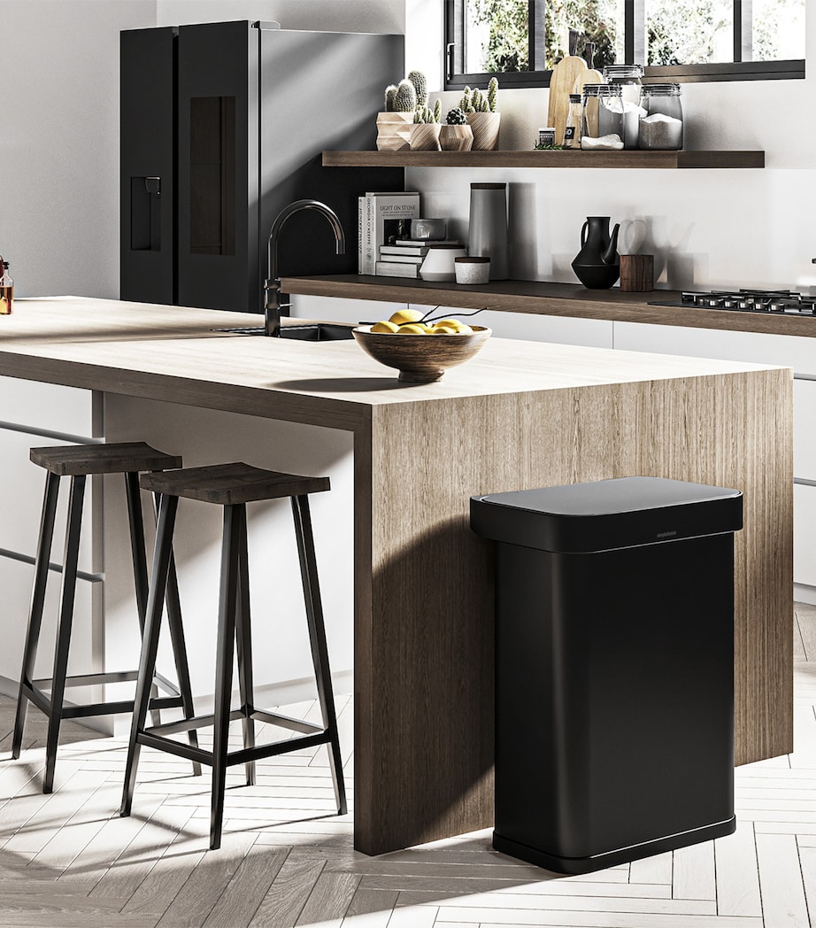 Rectangular Sensor Bin (58L) BLACK Image 2