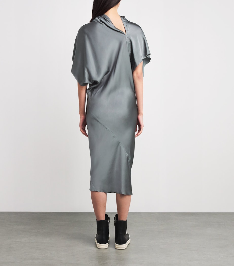 Satin Asymmetric Seb Midi Dress 06 WASHED INDIGO Image 3