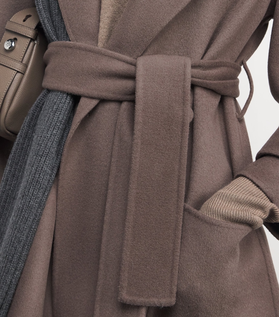 Wool-Cashmere Arline Coat MUSHROOM Image 6