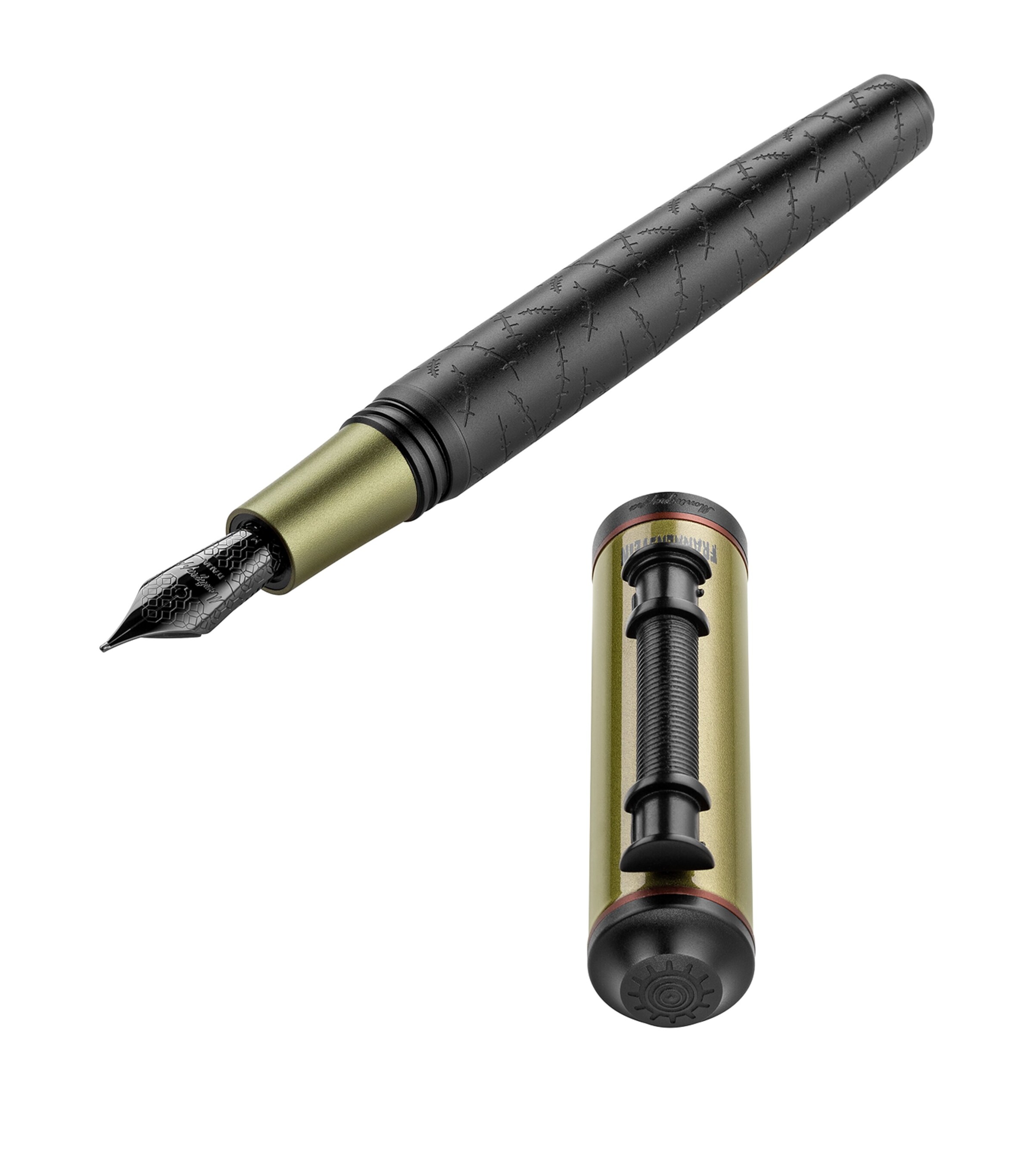 Montegrappa Universal Monsters Frankenstein Fountain Pen Black & Green Image 2