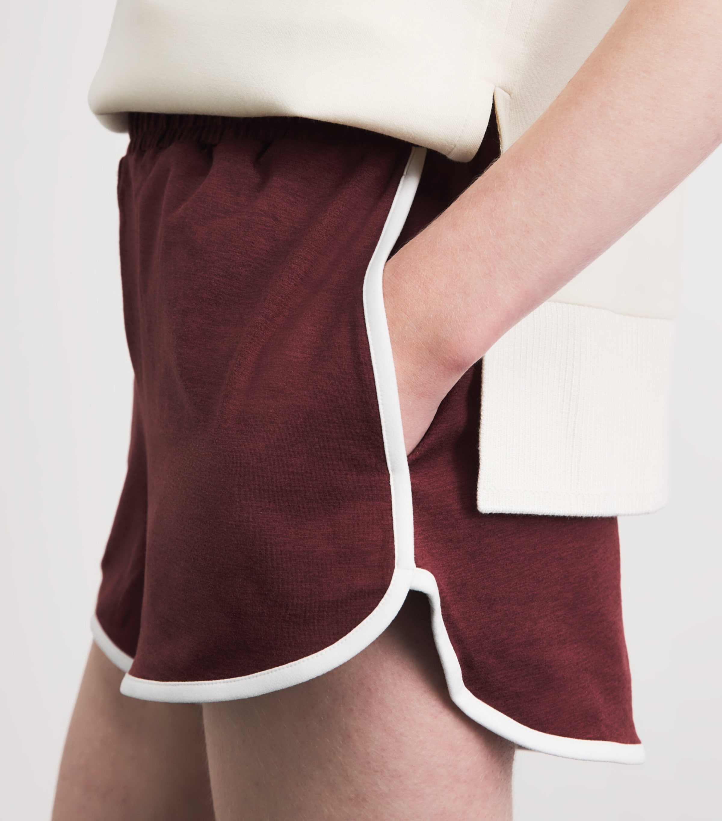 Varley Womens Marty Active Shorts Port Marl Image 3