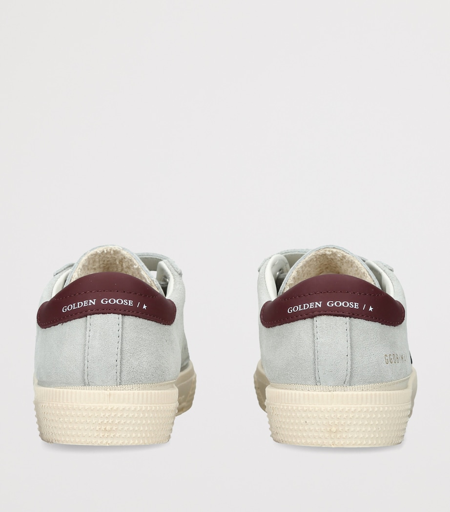 Golden Goose May School Velcro Sneakers Grey/other Image 4