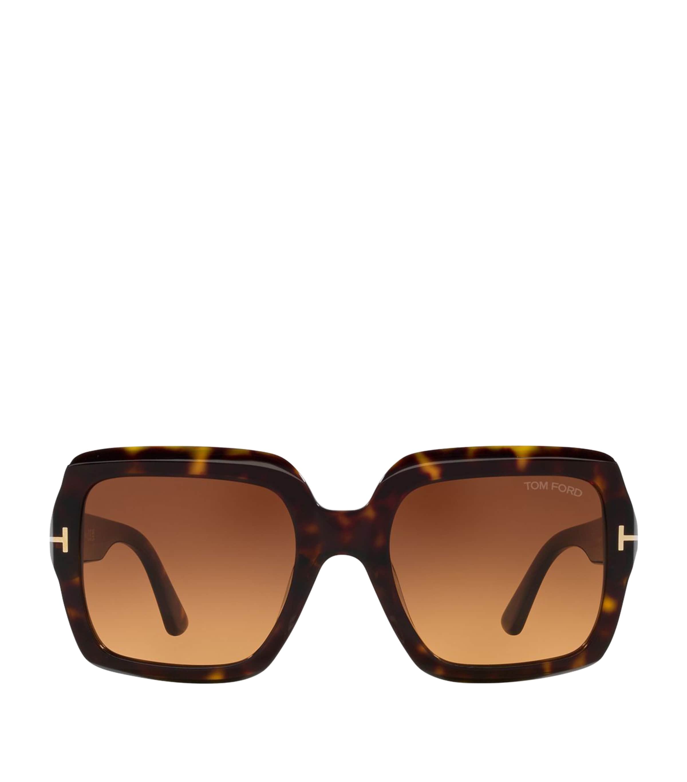 Shop Tom Ford Acetate 0tr001783 Sunglasses In Brown