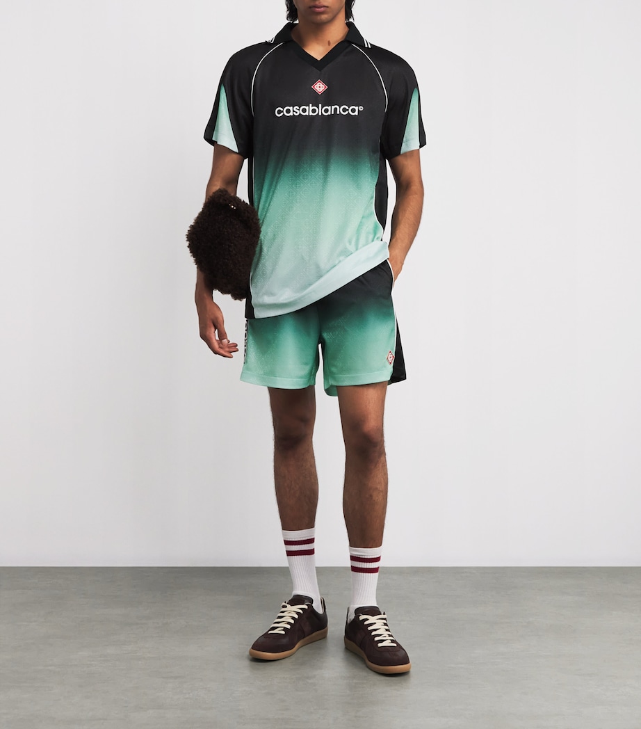 Monogram Jacquard Football Shorts GRADIENT Image 2