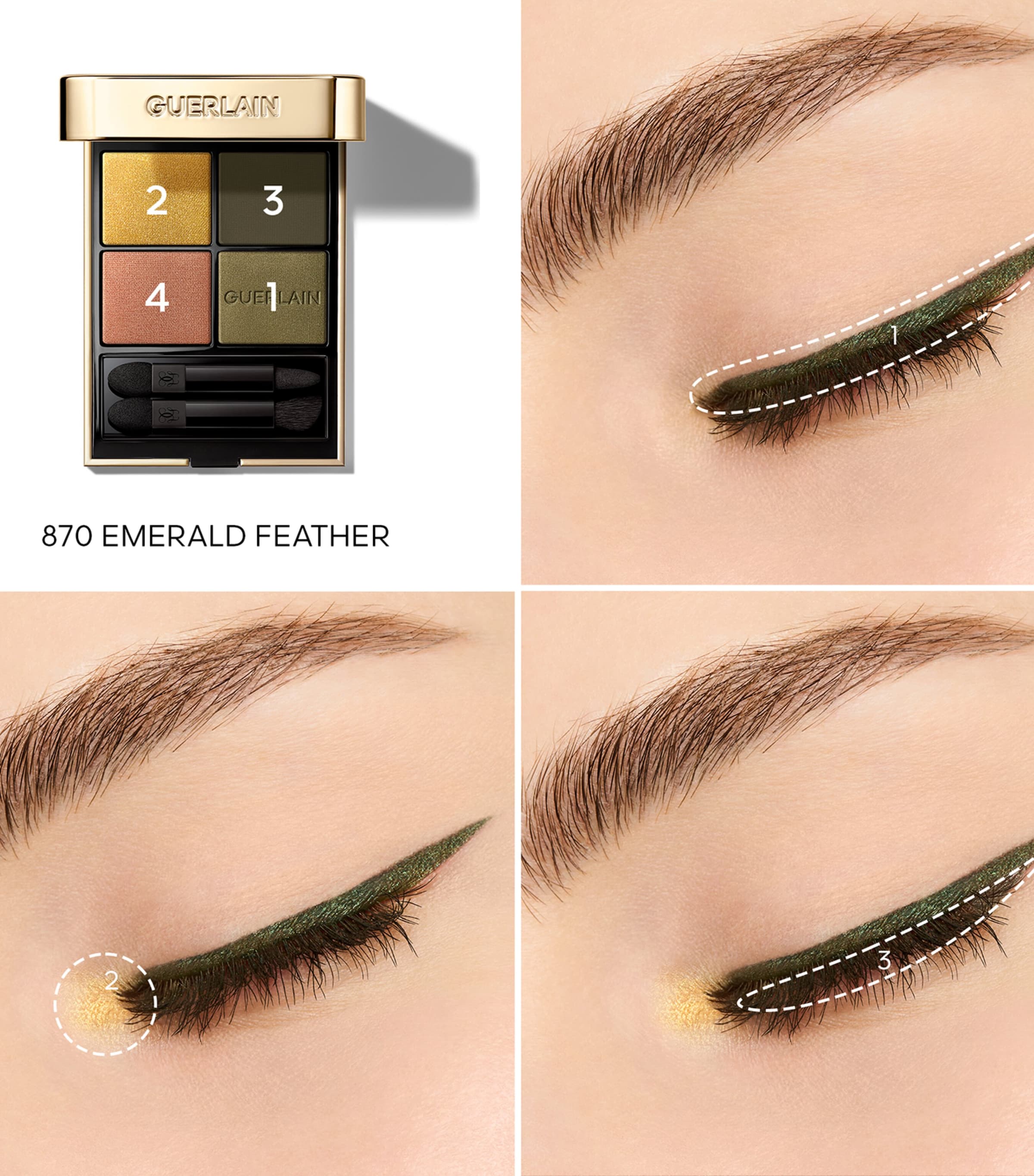 Ombres G Eyeshadow Quad 870 Image 3