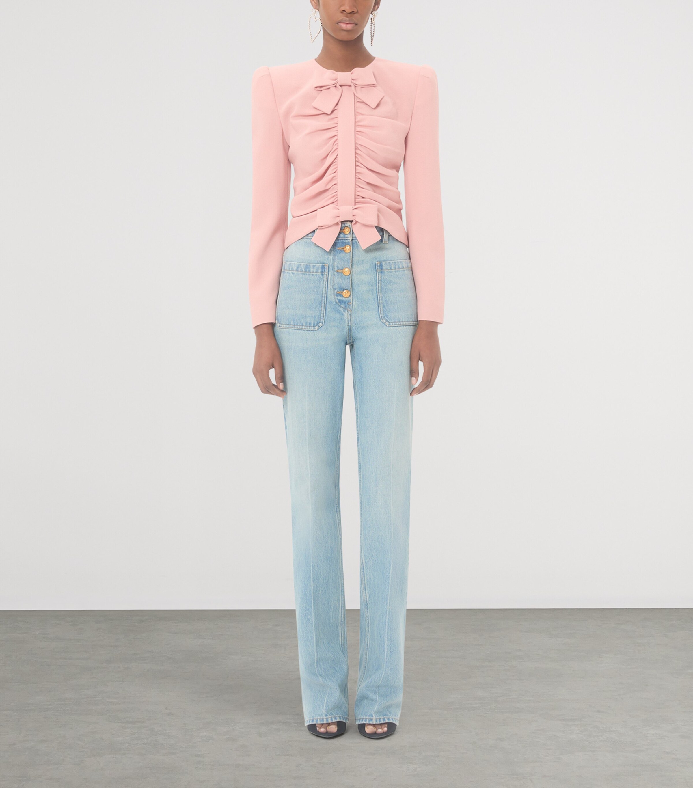 Valentino Womens Straight Leg Jeans Flx Image 5