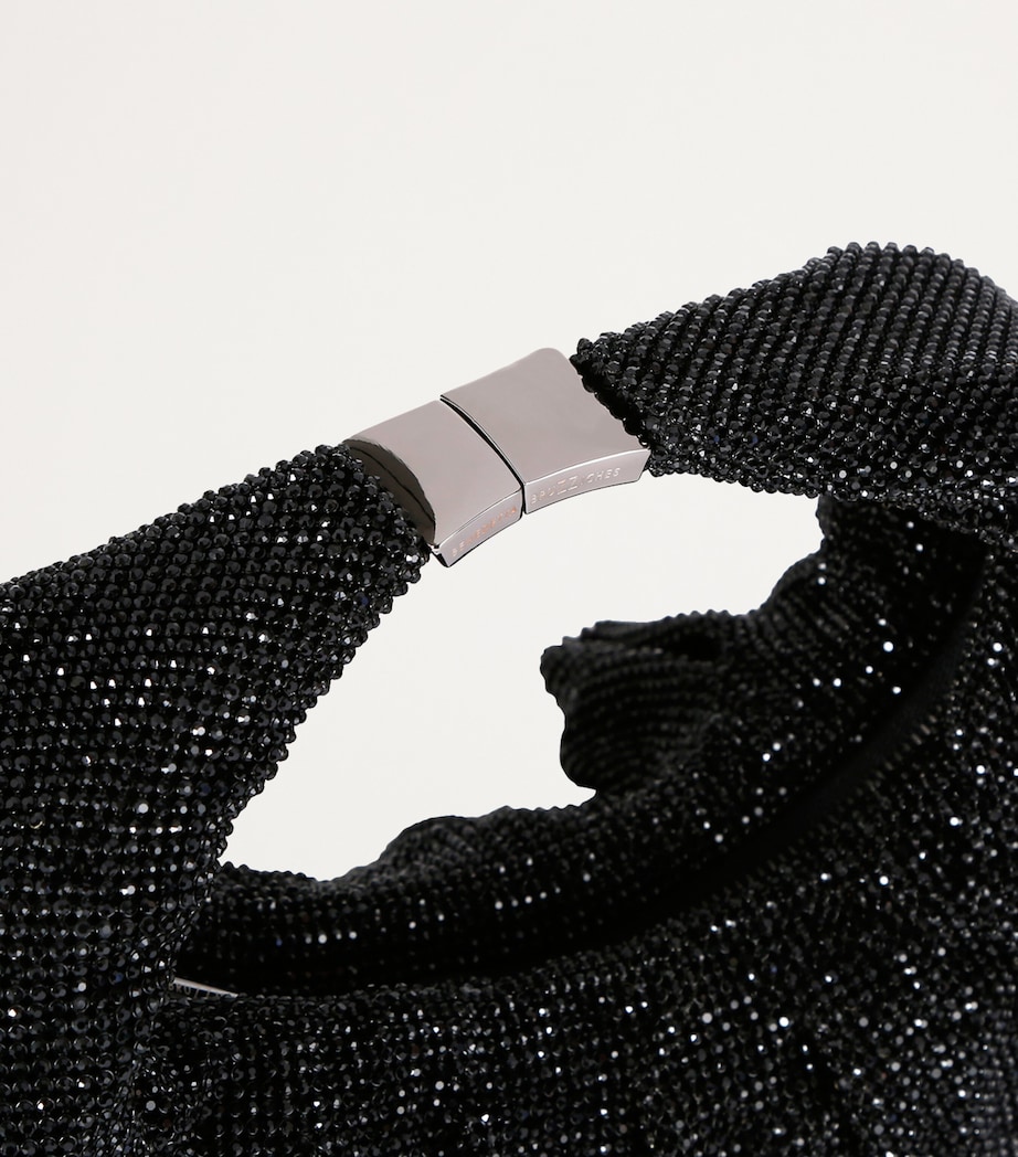 Embellished Yennefer Top-Handle Bag BLACK Image 4
