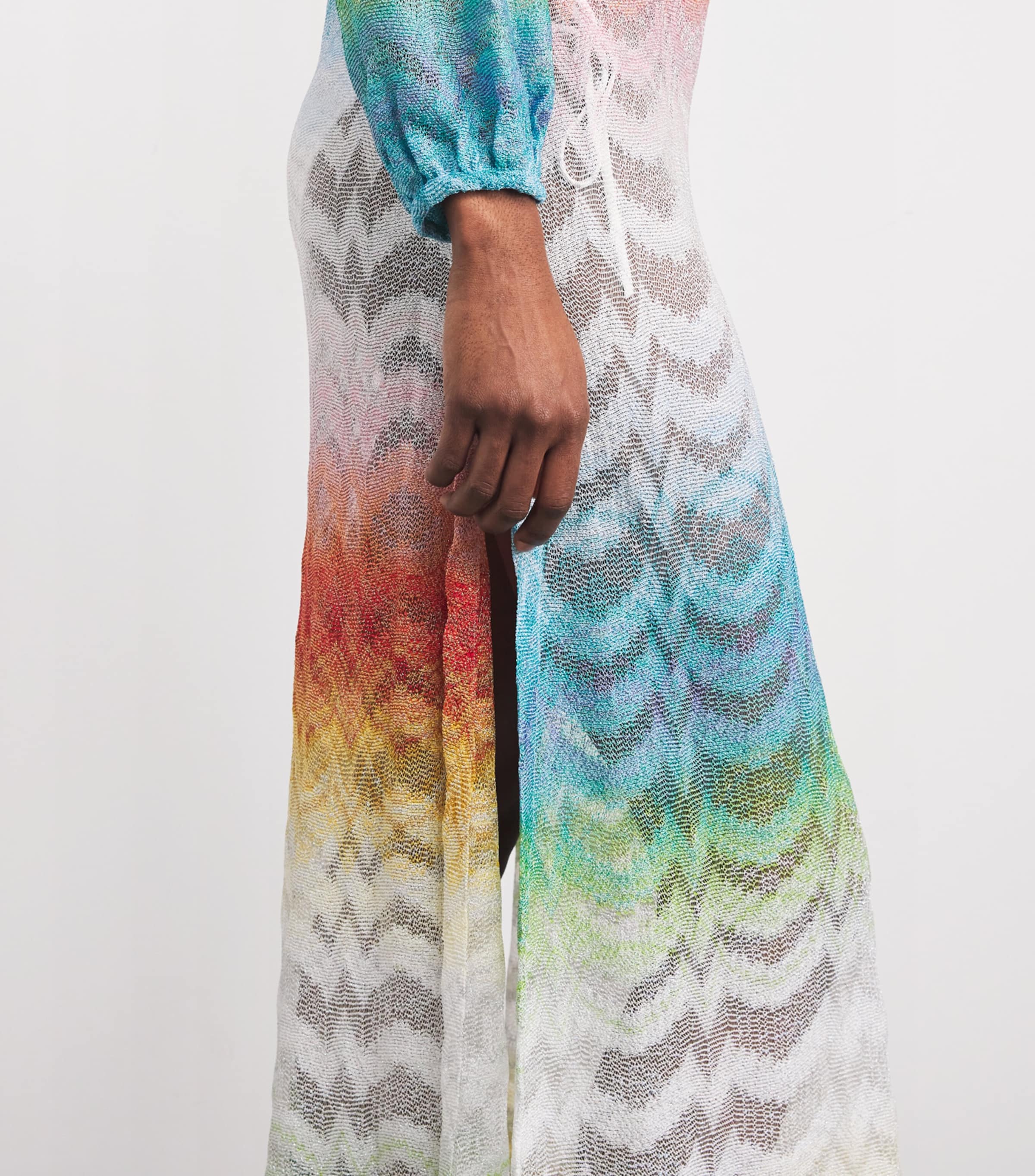Zigzag Ombré Maxi Dress SM9X1MULTICOLOR Image 6
