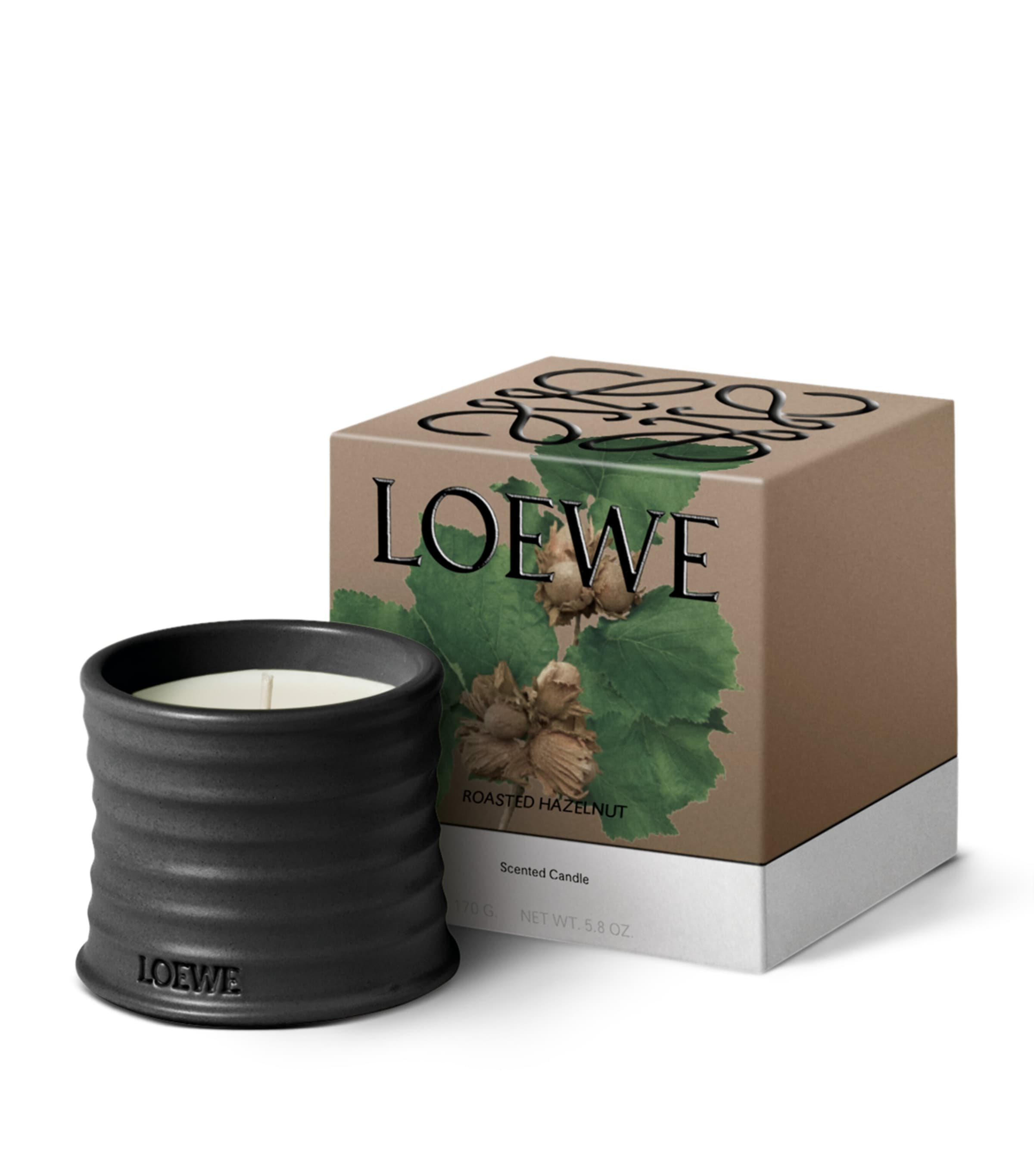 LOEWE エッセンシャルキャンドル 170g LOEWE Small Roasted Hazelnut Candle (170g) | Harrods US