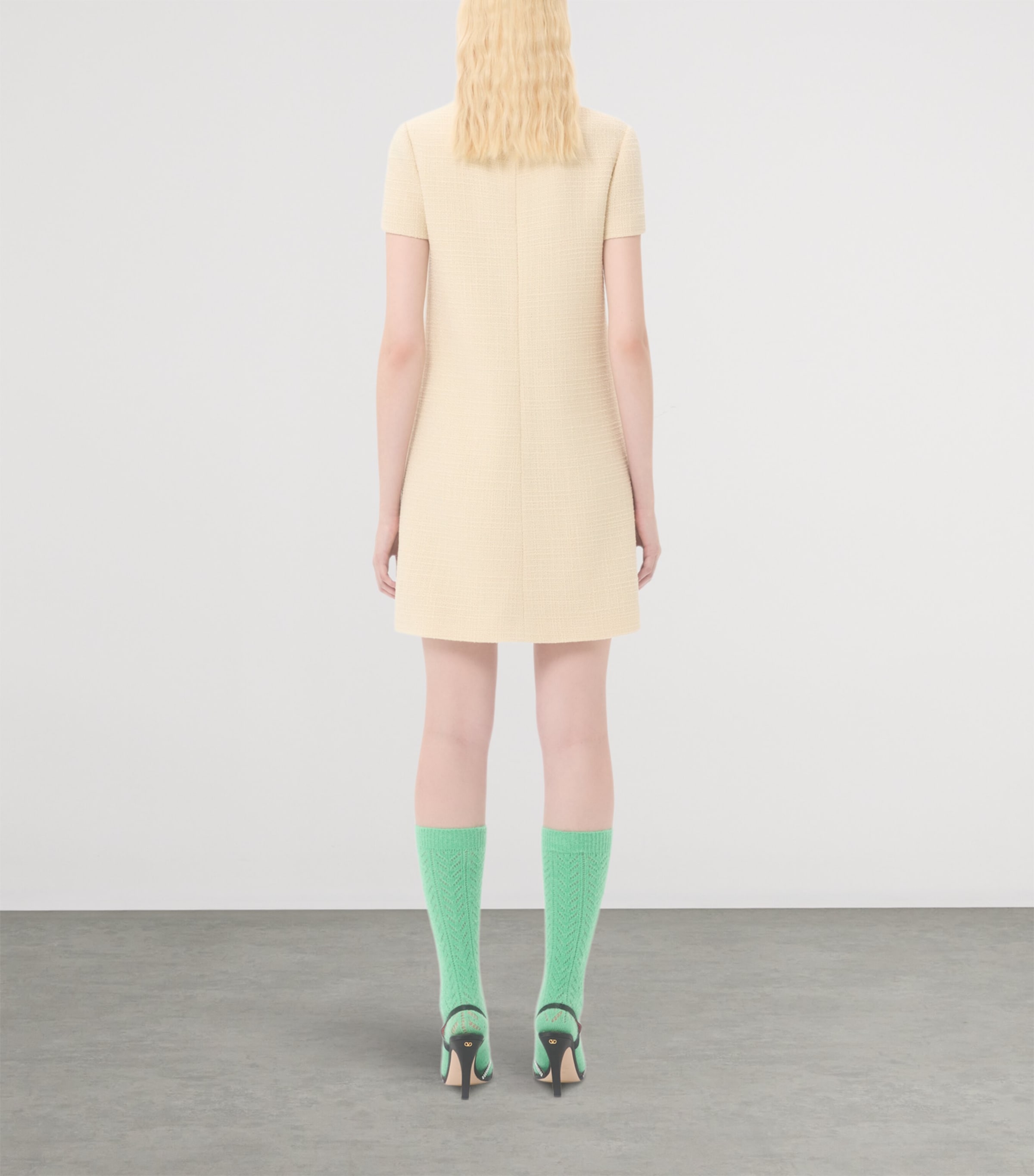 Wool-Blend Mini Dress DNG Image 7