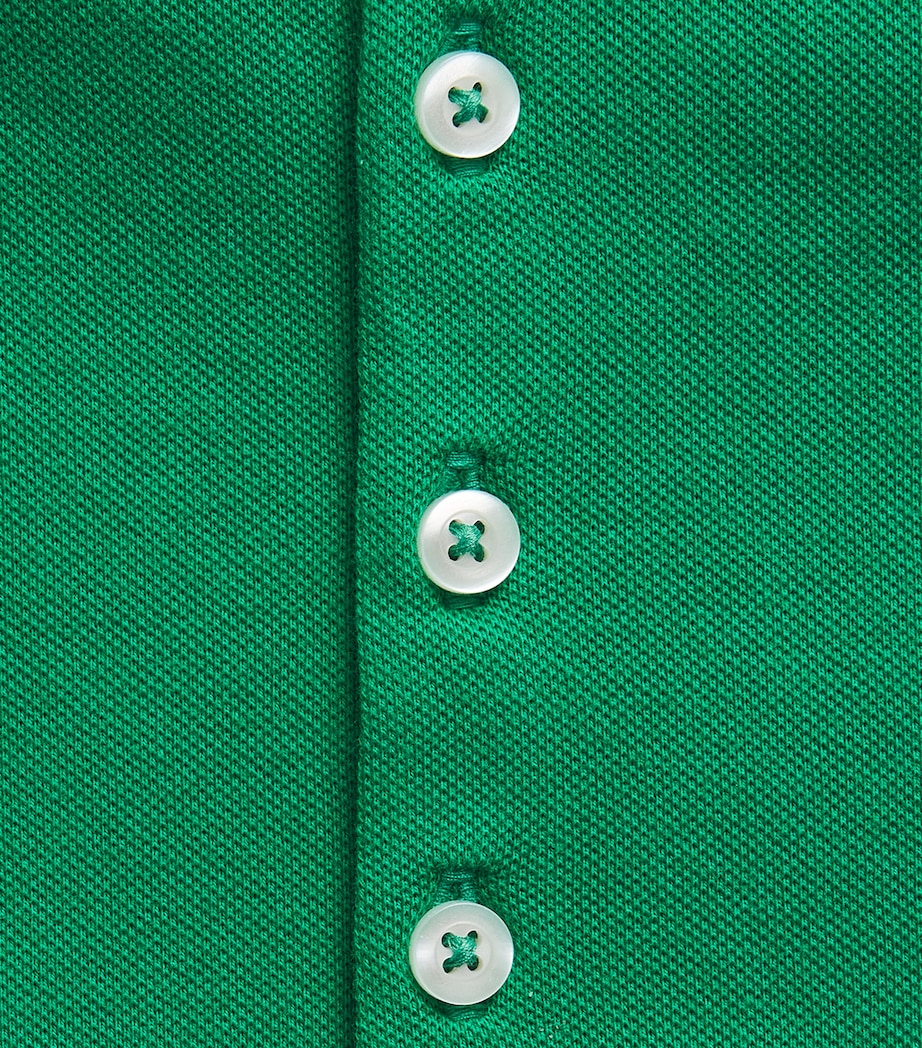 Polo Ralph Lauren Womens Stretch-Cotton Piqué Julie Polo Shirt Image 6