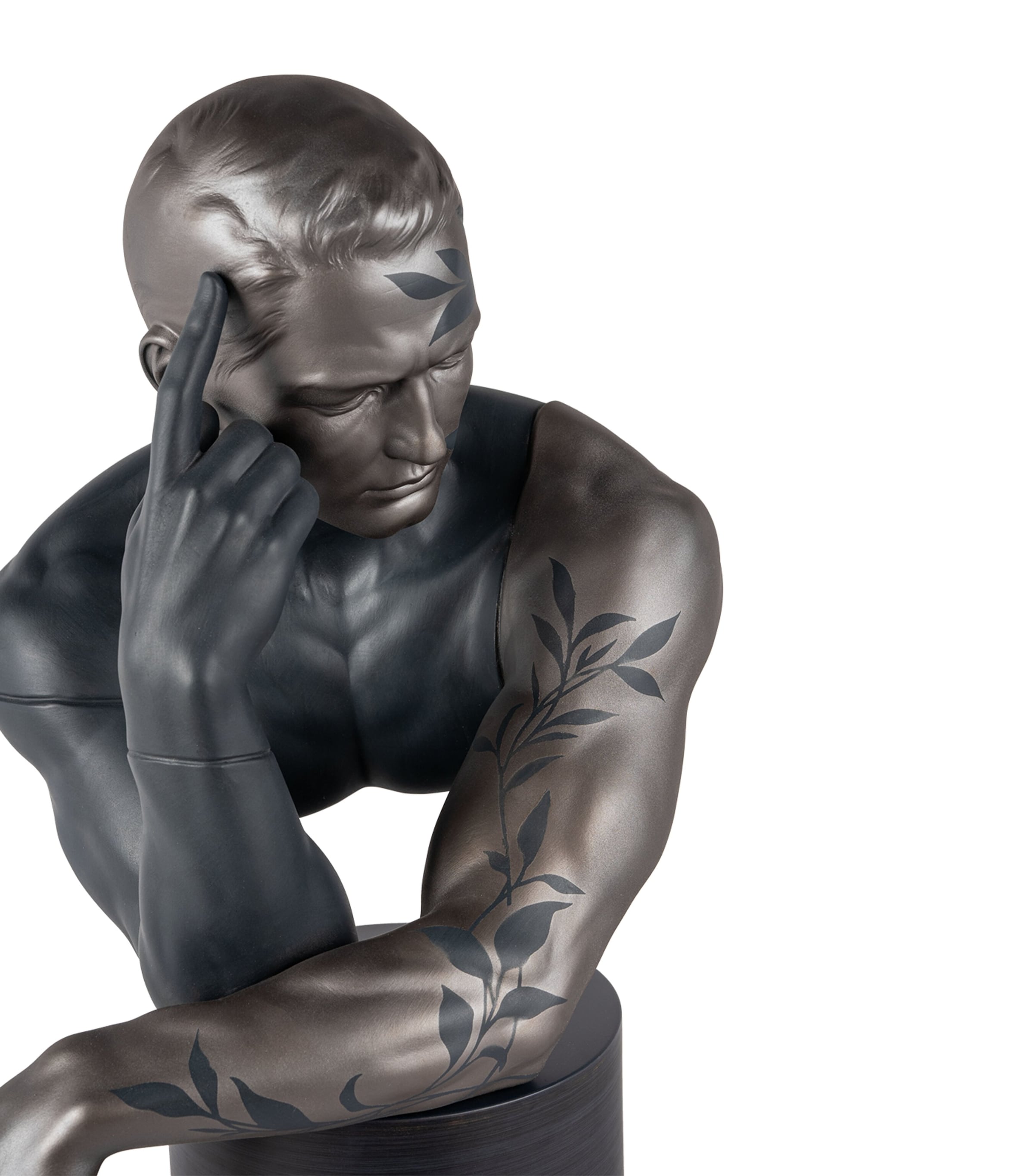 Lladró Reflections of Nature – Him Figurine Black Image 3