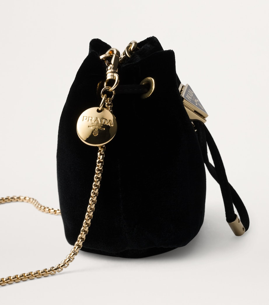 Mini Velvet Triangle Pouch F0002 Image 5