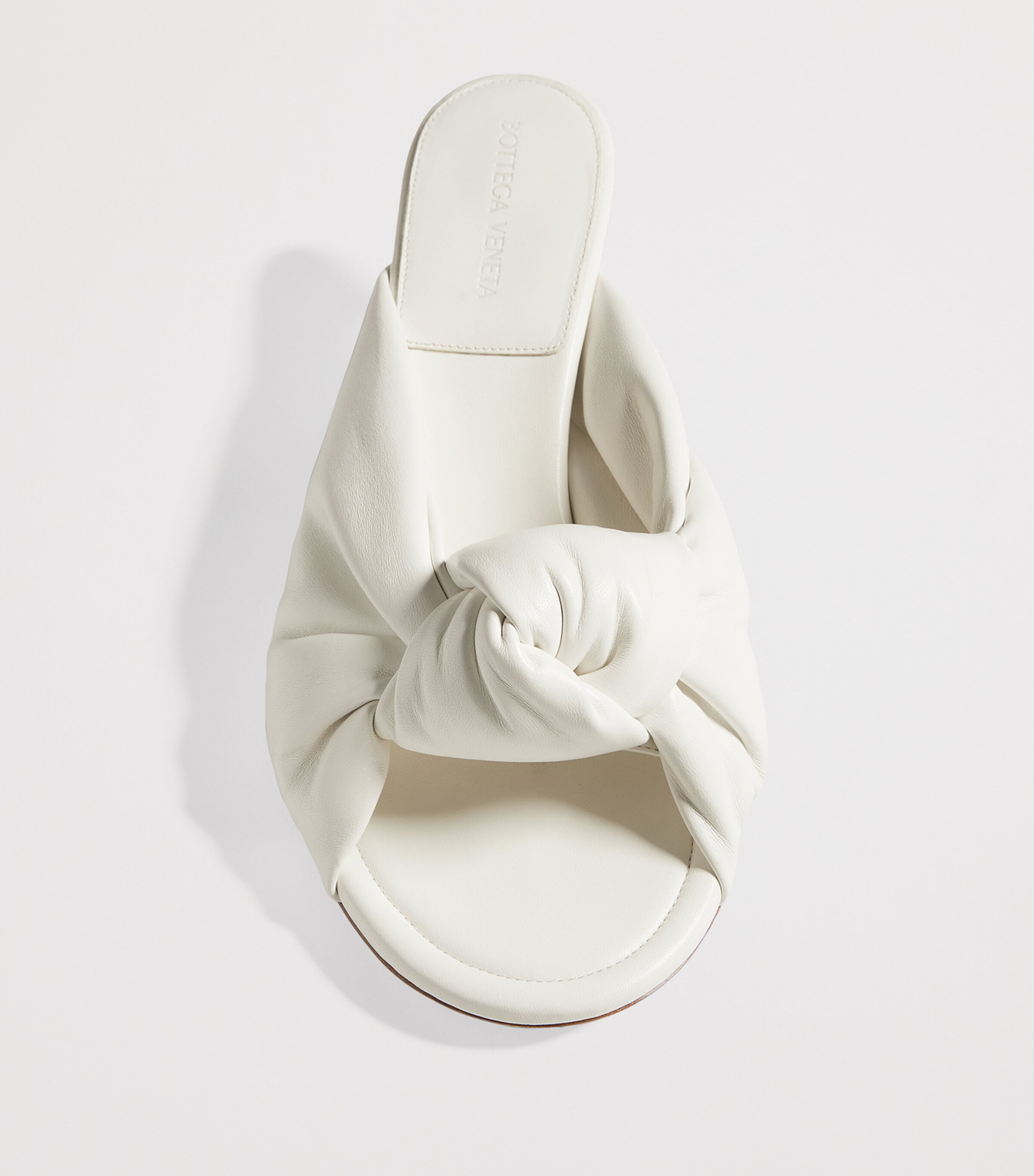 Bottega Veneta Leather Knot Mules 50 Image 4