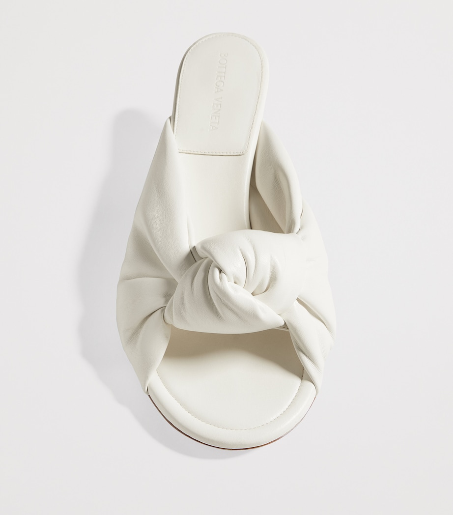 Bottega Veneta Leather Knot Mules 50 Image 4