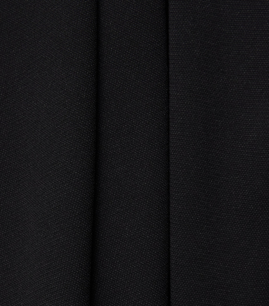 Wolford Womens Fluid Drape Midi Dress Black Image 6