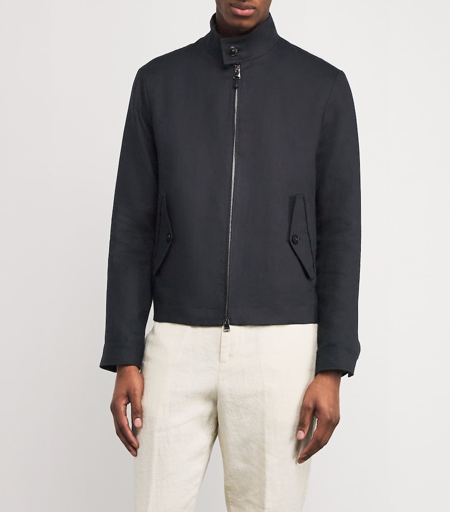 Cotton Zip Blouson Jacket 301 Image 3