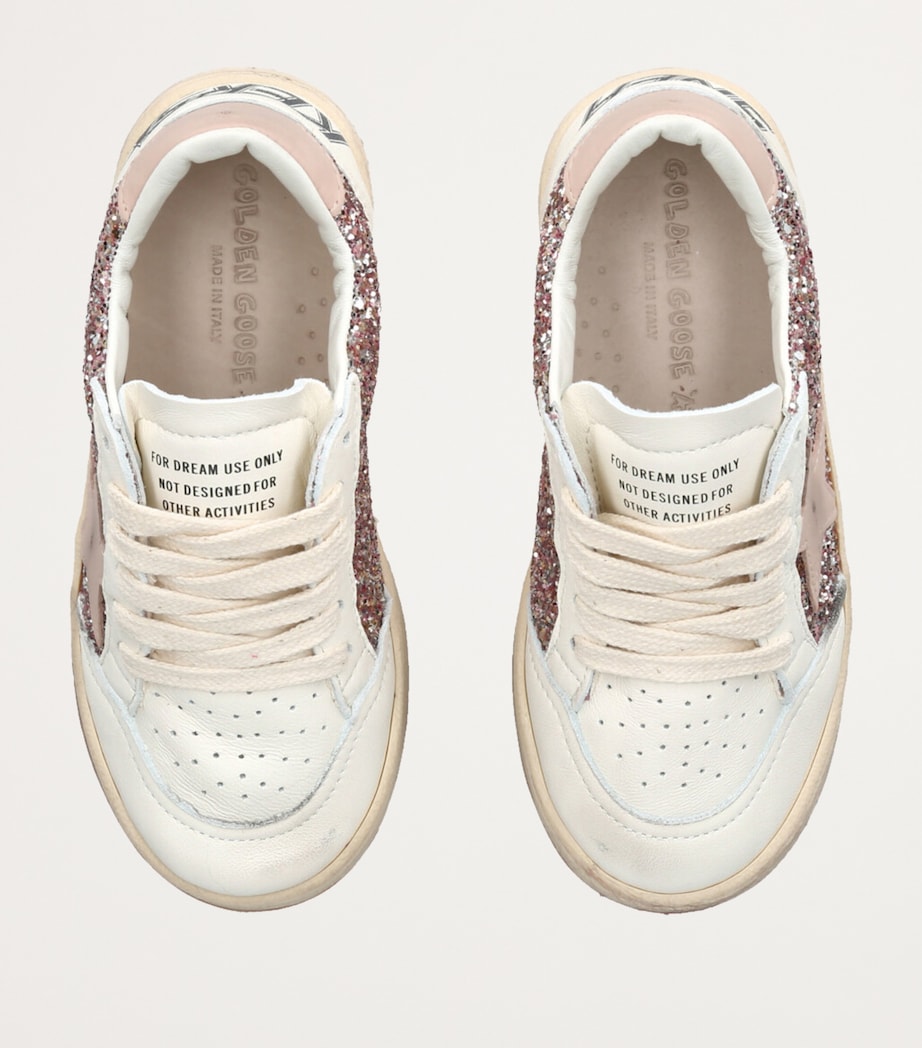 Leather Ball Star Sneakers BRONZE Image 4