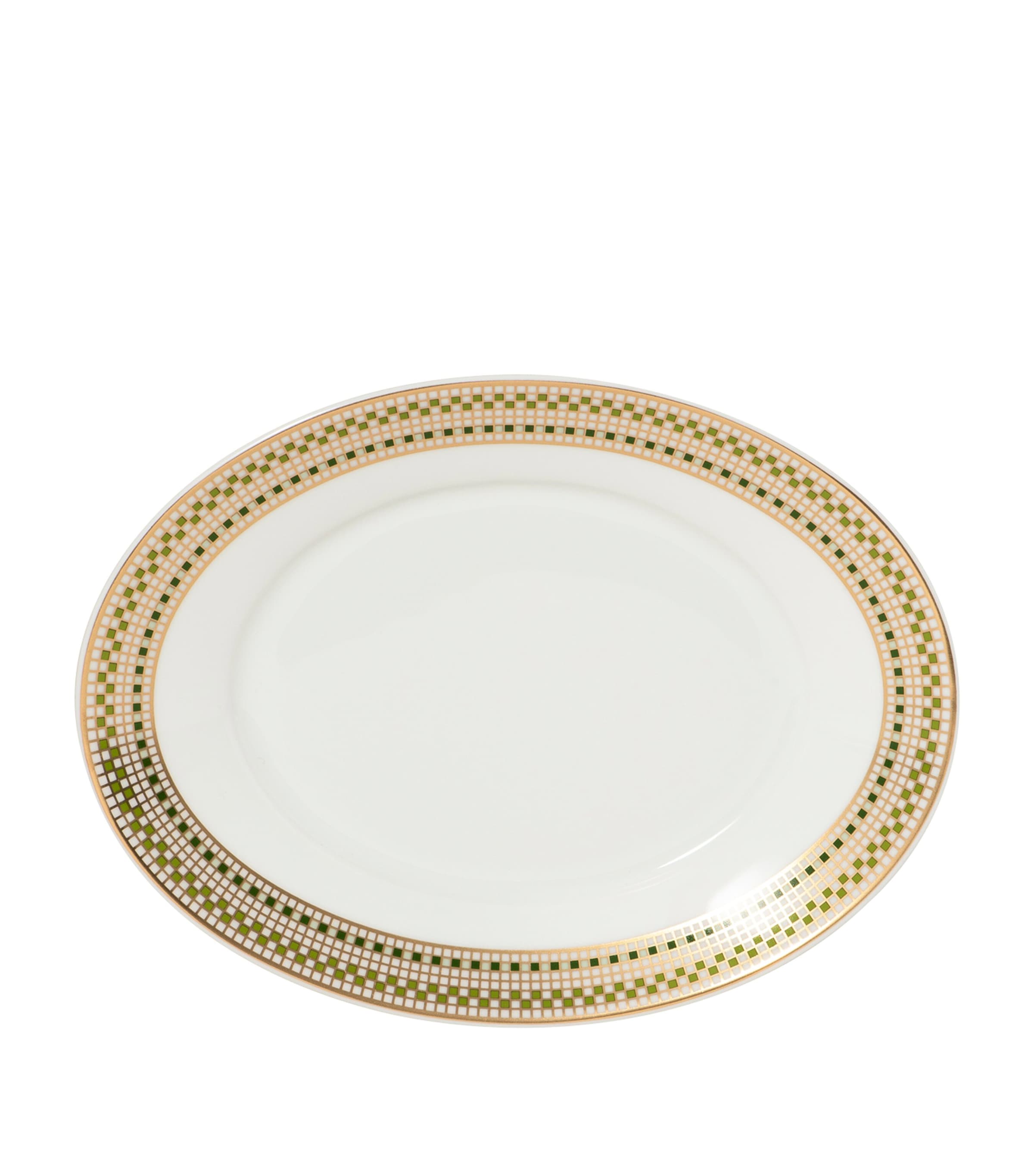 Bernardaud Augusta Relish Dish 21.5 X 10 Cm In White