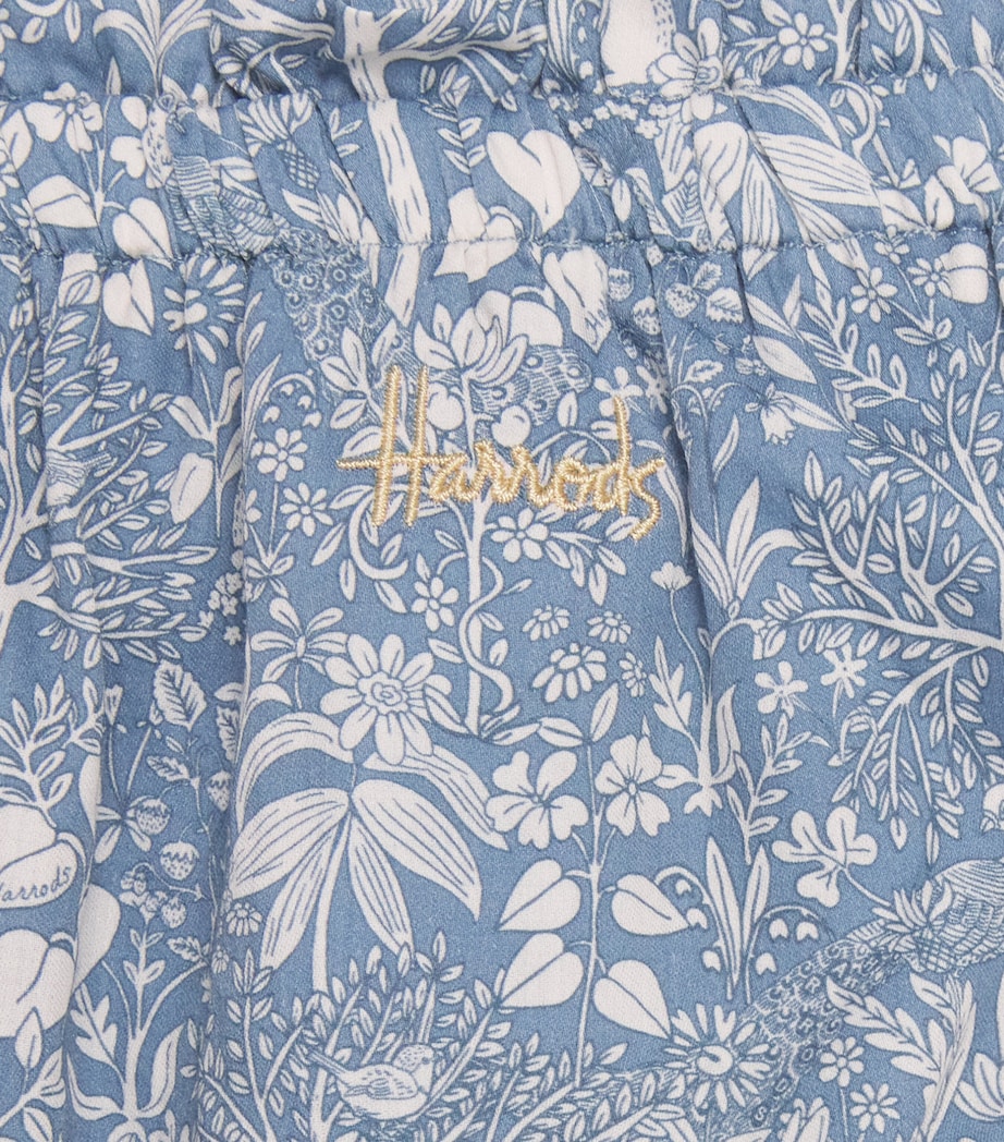 Harrods Woodland Print Bloomers (0-18 Months) Blue Image 3