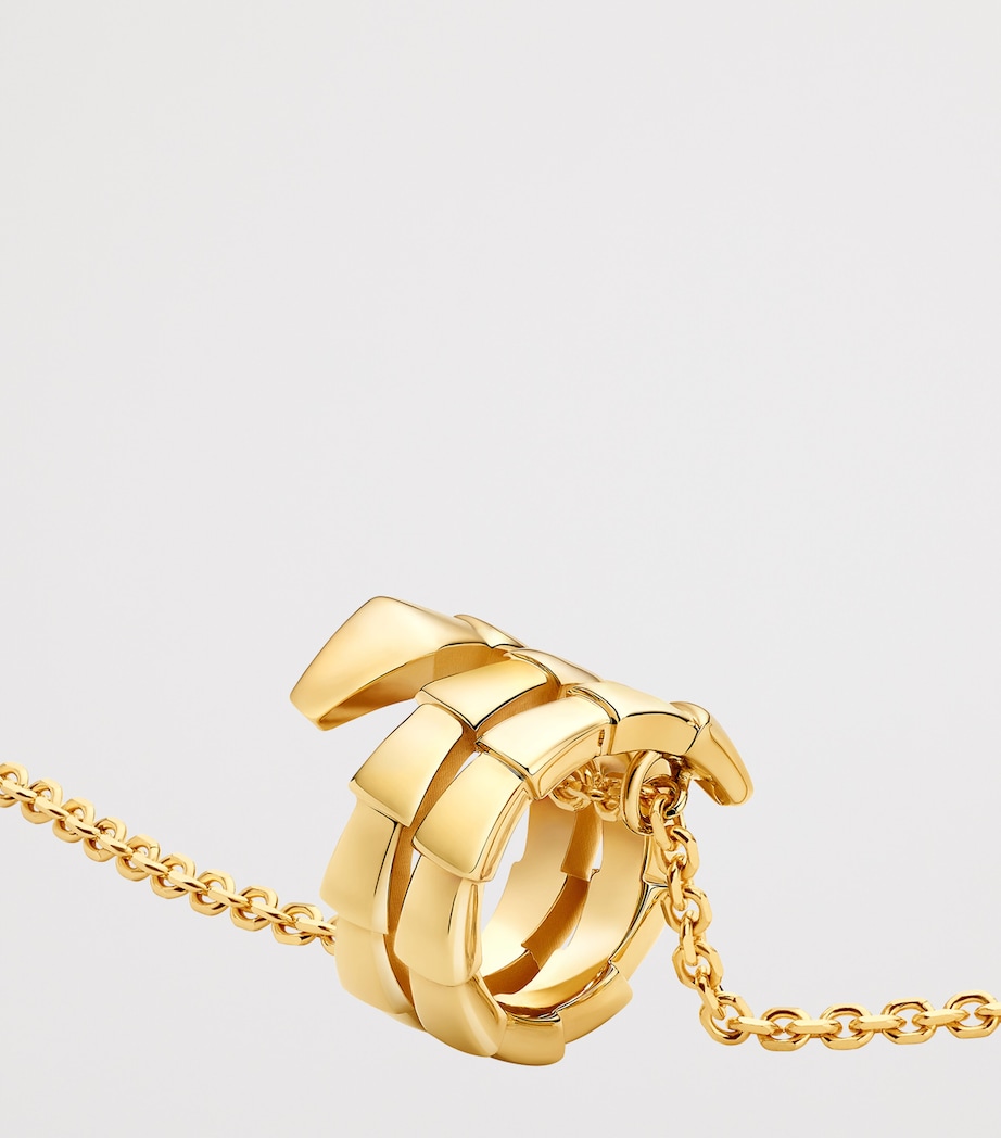 Yellow Gold Serpenti Viper Pendant Necklace YELLOW GOLD Image 4