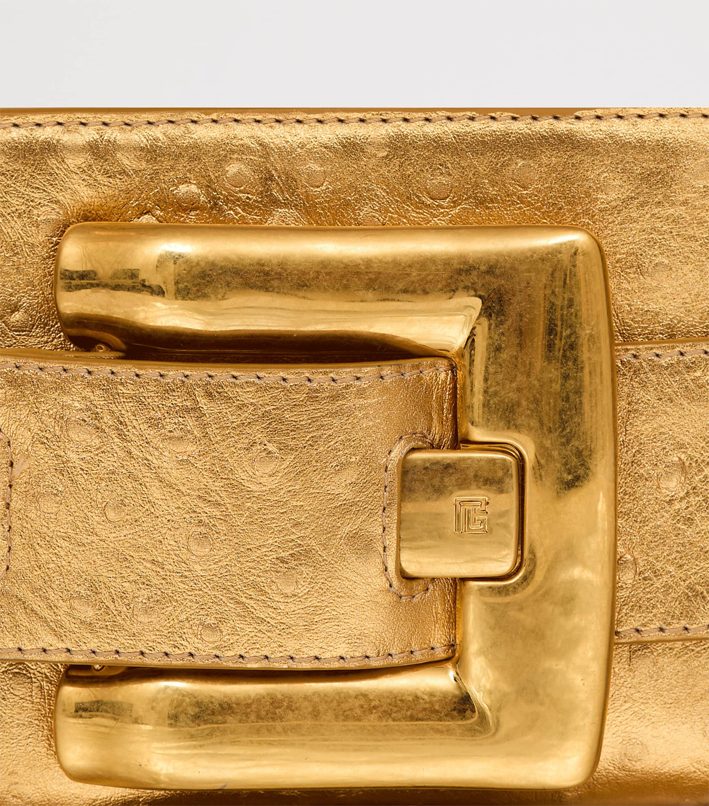 Leather Anthem Clutch Bag 1KA OR Image 5