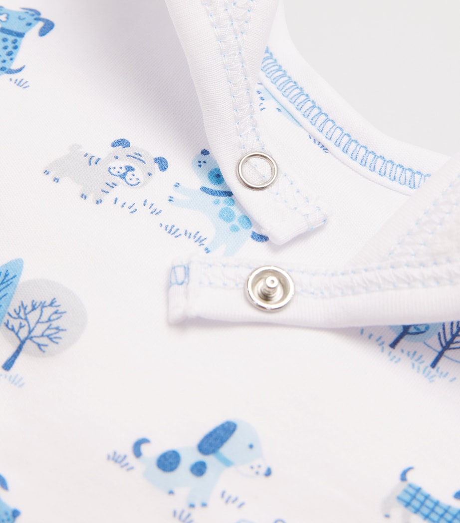 Cotton Puppy Park Fun Bib K400BLUE Image 3