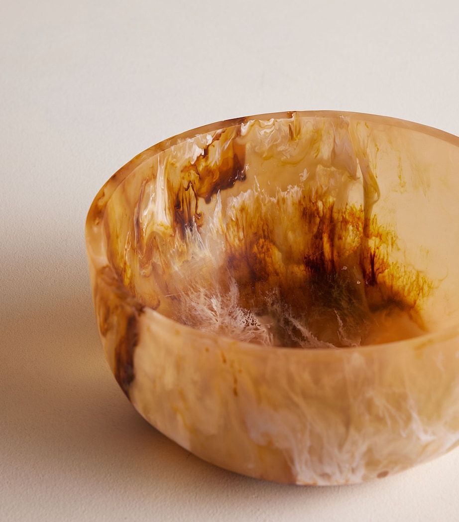 Soho Home Resin Miller Salad Bowl (26cm) Brown Image 5