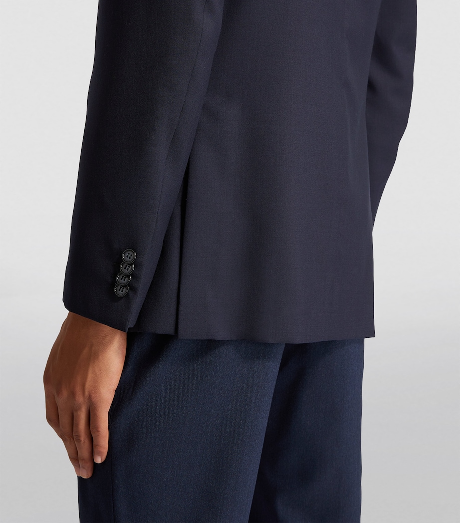 Wool-Silk Plume Blazer 4000 Image 6