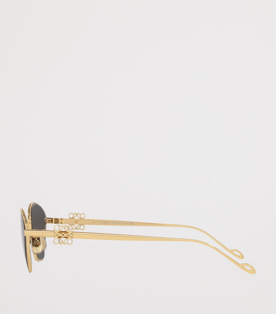 LOEWE Anagram Hexagonal Sunglasses Image 3