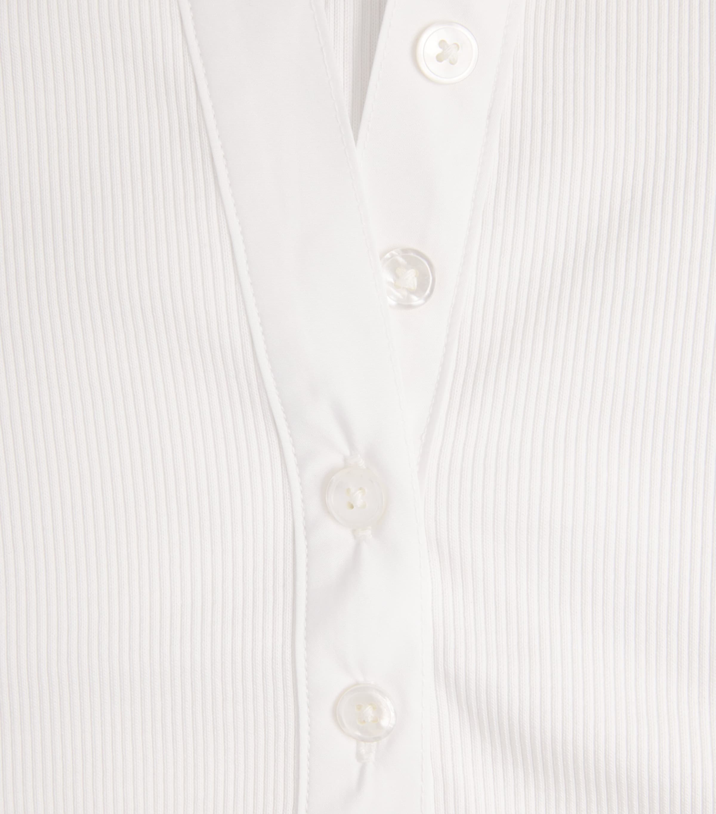 Stretch-Cotton Kearney Polo Shirt W0029 WHITE Image 5