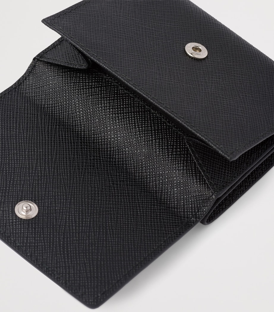 Small Saffiano Leather Wallet F0002 Image 5