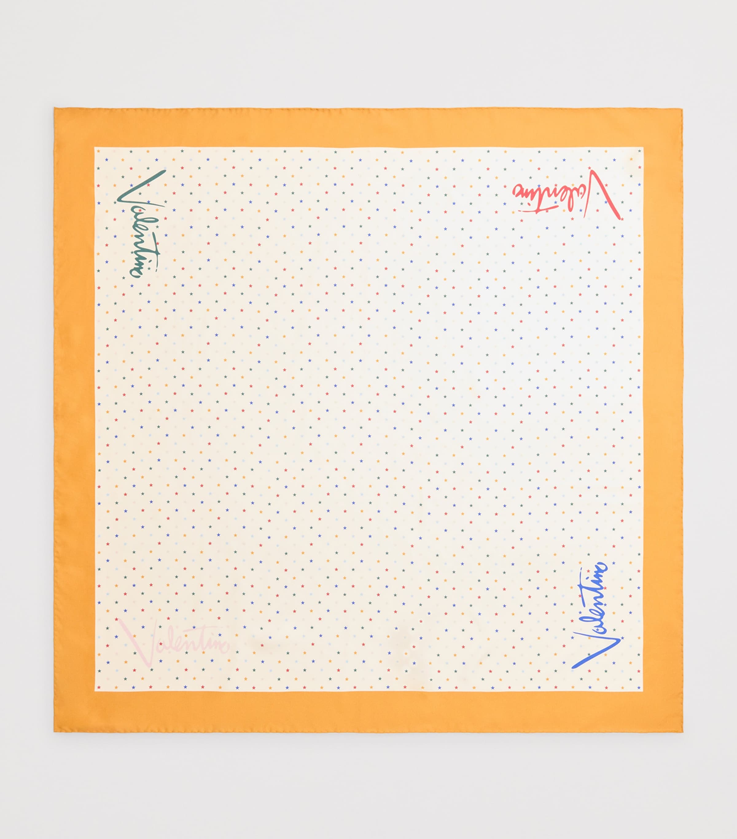Valentino Garavani Silk Polka Dot Scarf Image 2