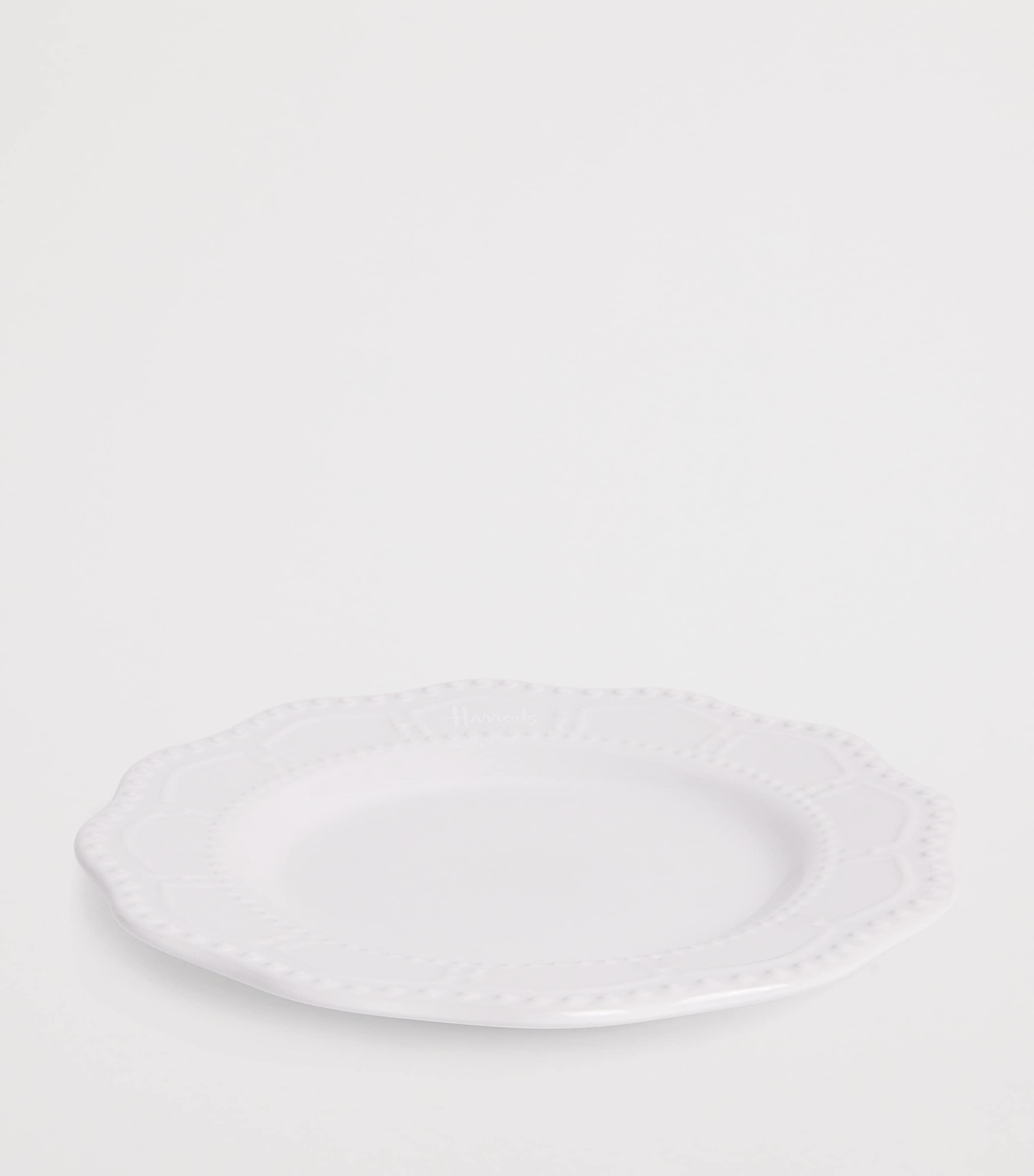 Stoneware Brompton Side Plate (19cm) WHITE Image 2
