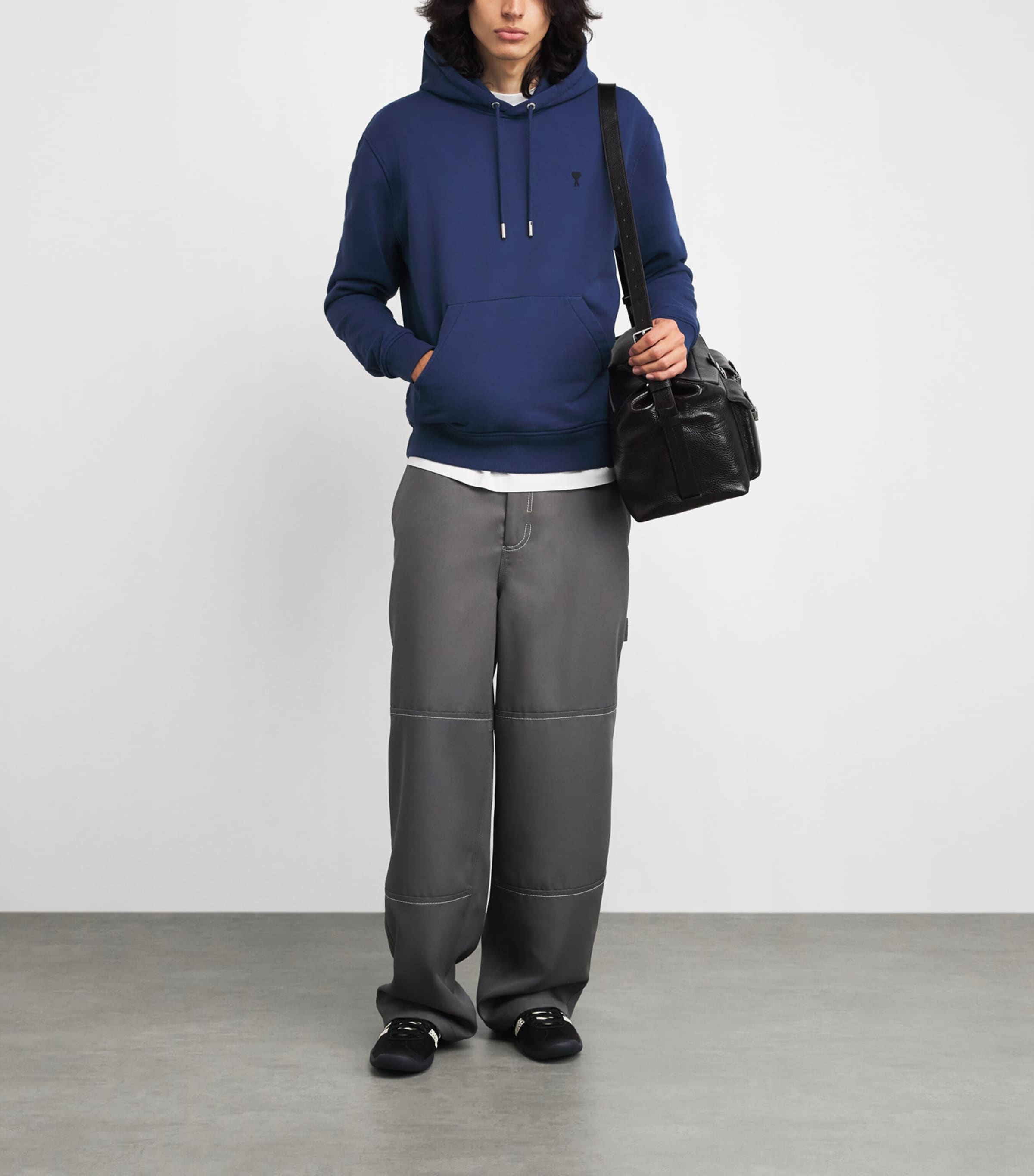 Cotton Ami de Coeur Hoodie A021 ENCRE Image 2