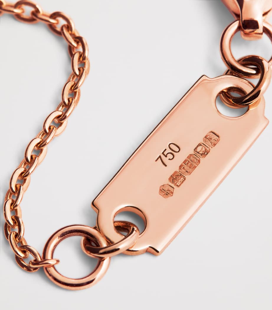 Rose Gold and Diamond Pendant Necklace (0.25ct) ROSE GOLD Image 4