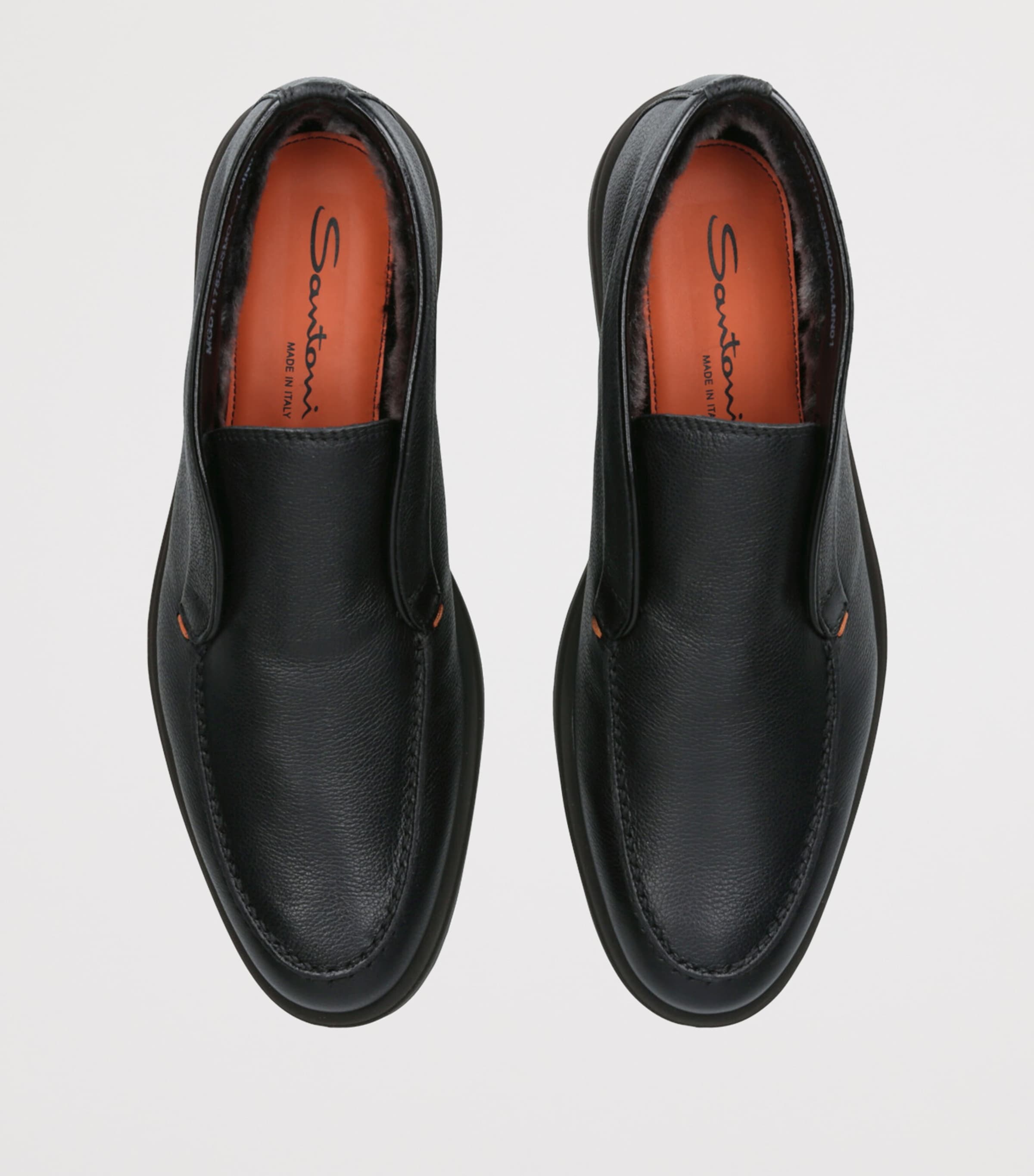 Leather Detroit Ankle Boots BLACK Image 4