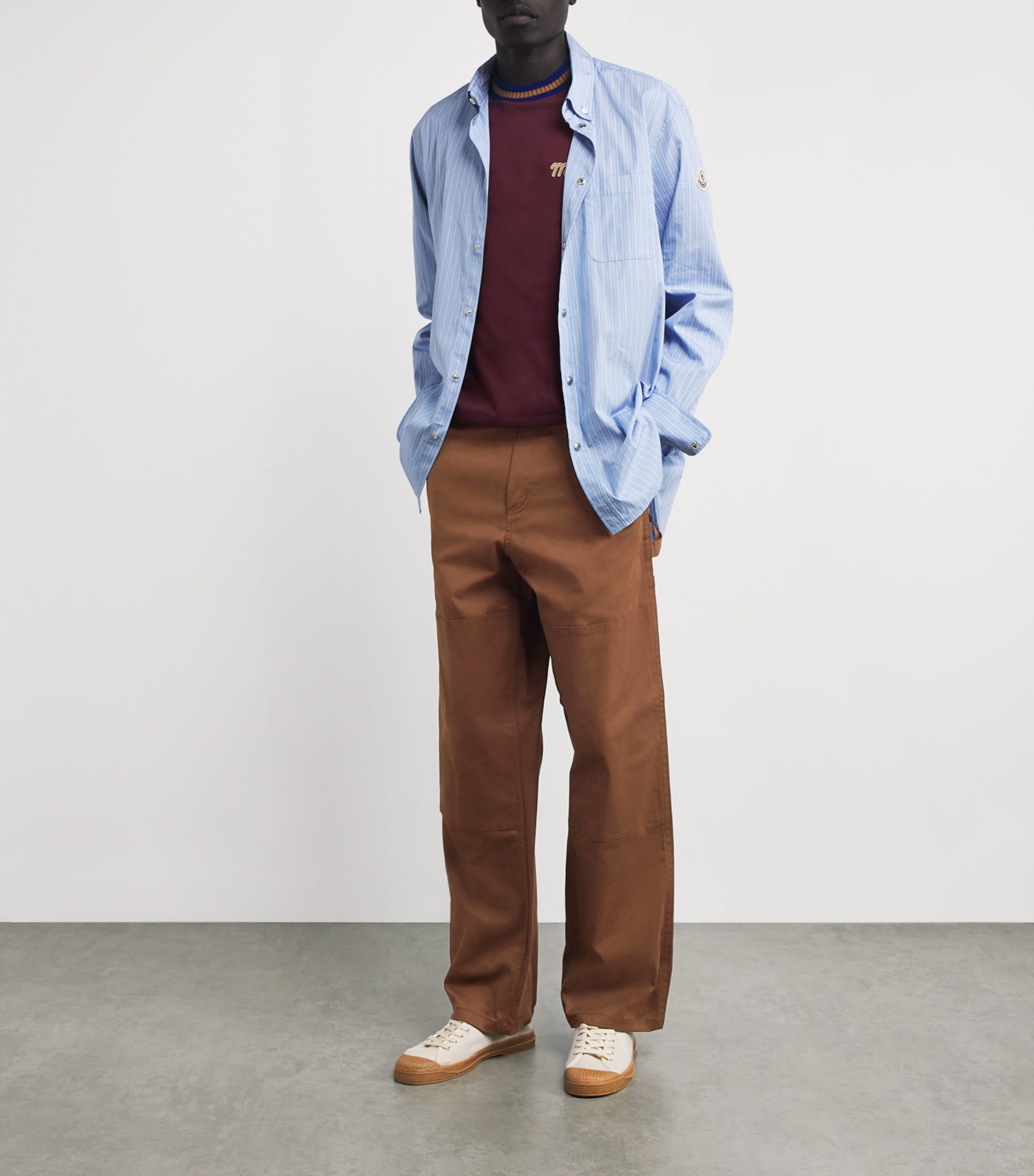 Cotton Gabardine Straight Trousers 253 Image 2