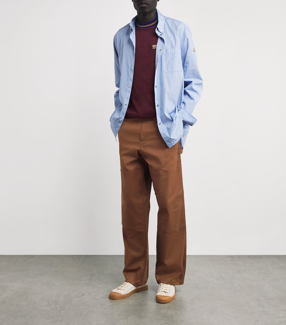 Cotton Gabardine Straight Trousers 253 Image 2