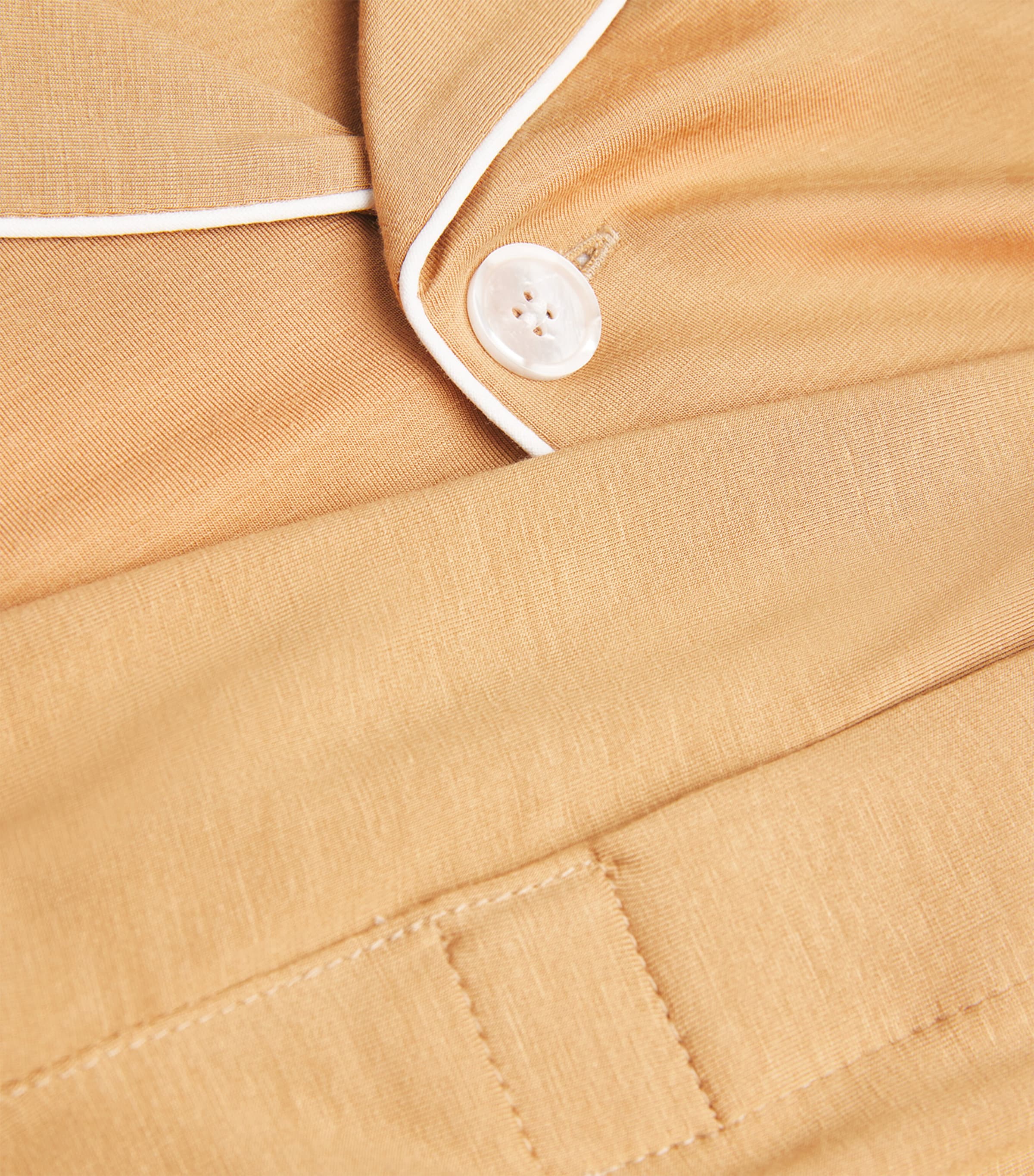 Micromodal Long Basel Pyjama Set NEUTRAL Image 5