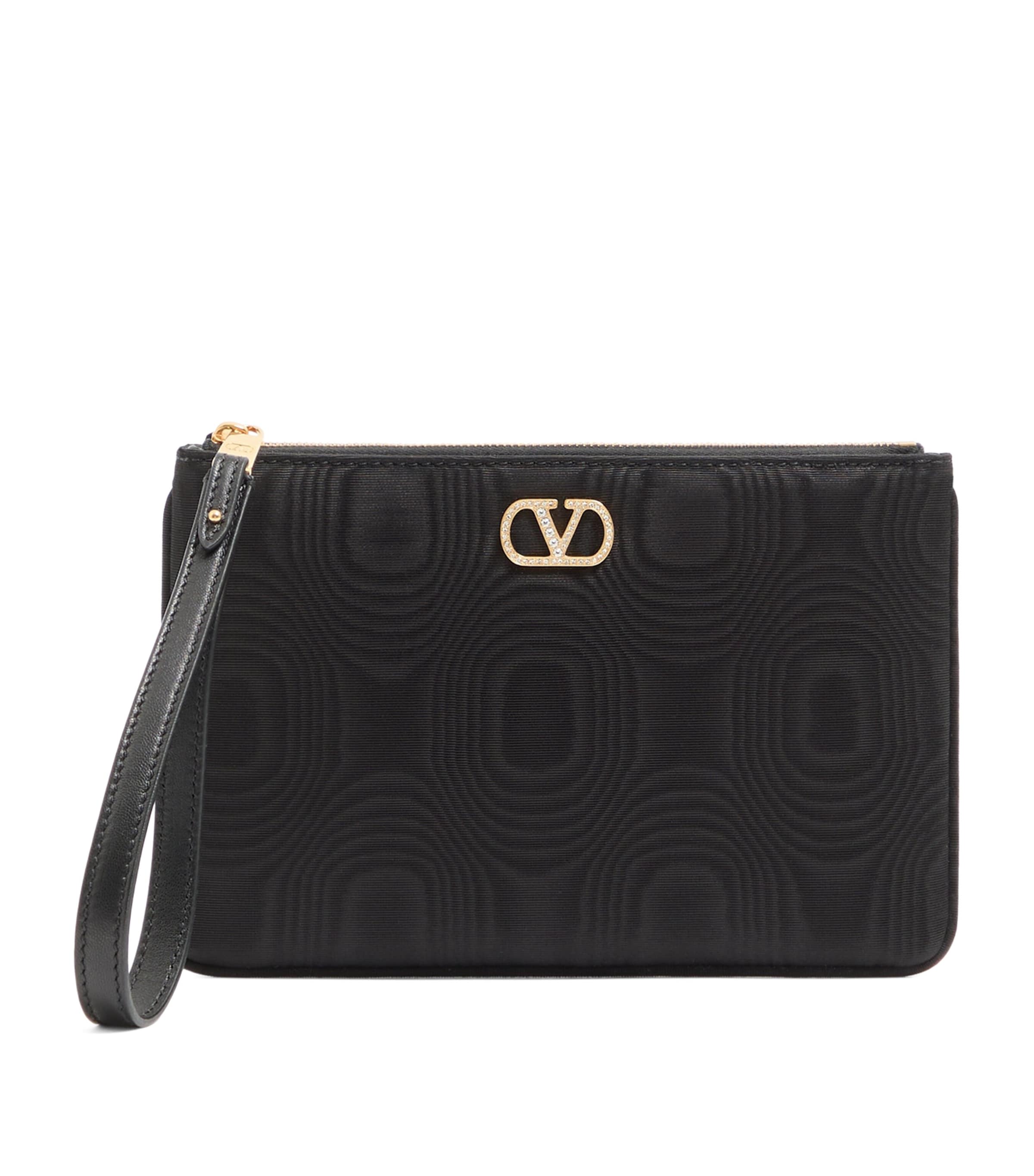 Valentino Garavani Small Moiré Pouch Edm Image 1